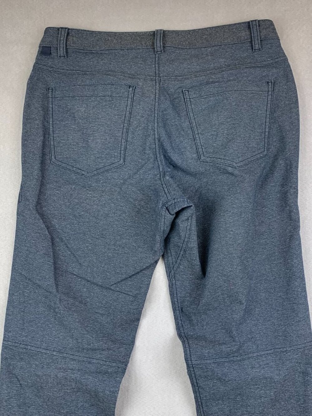 Lululemon Mens 30 Blue Chino ABC Pant Slim Tech Canvas Tapered M5609S 30x32 - Picture 9 of 13
